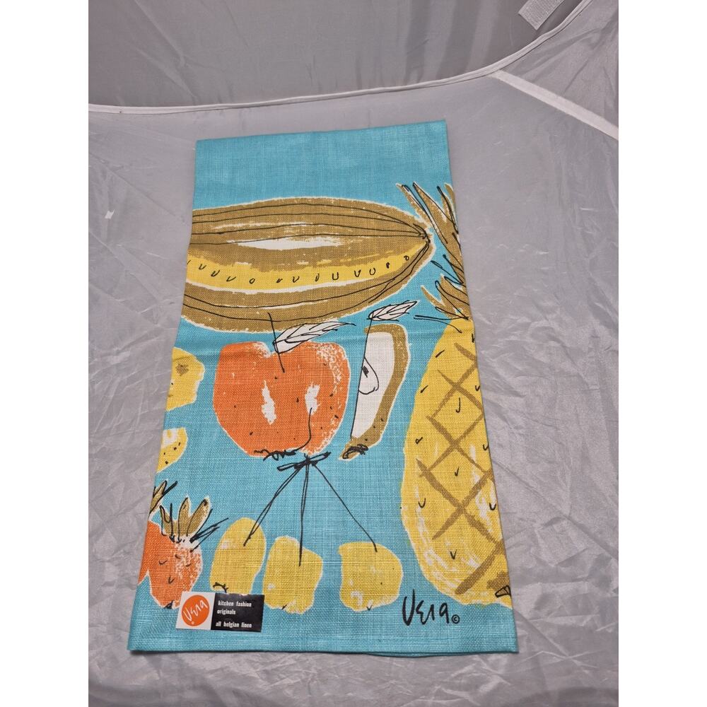 💥 New VERA Neumann Blue Fruit TIDBIT Kitchen Tea Hand Towel